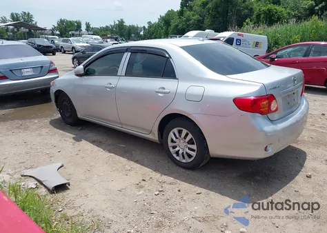 2009 Toyota Corolla Le z USA, uszkodzony, nr VIN 2T1BU40EX9C167775